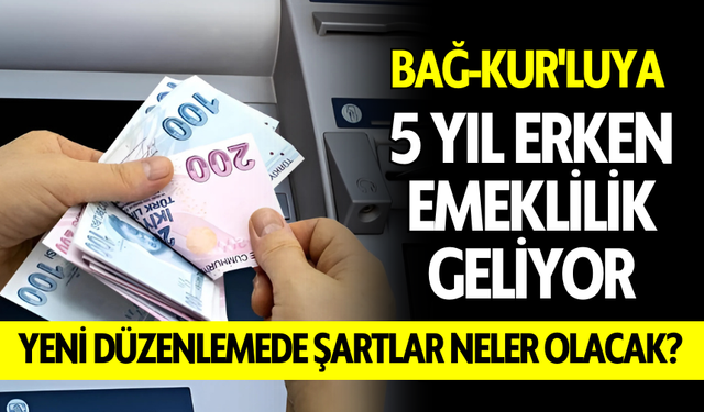 Bağ-Kur’lulara erken emeklilik müjdesi! Faruk Erdem emeklilik bekleyenler için tek tek açıkladı