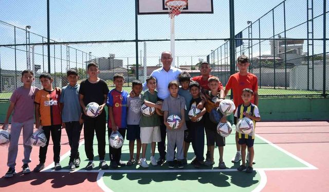 Başkan Yapar’dan Basketbol Sahası Sözü ve Sürprizi