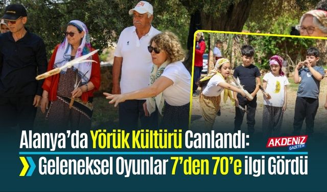 7’den 70’e Yörük Oyunlarıyla Kuşaklar Buluştu