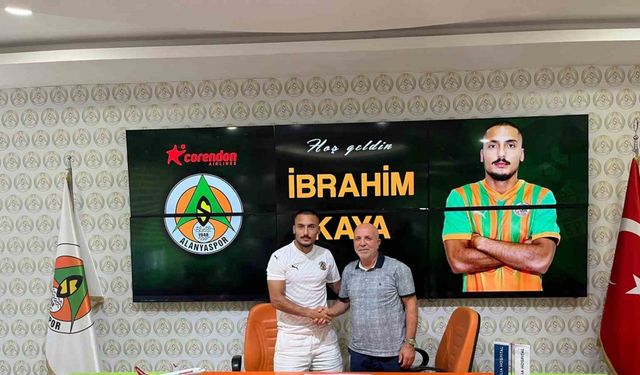 Alanyaspor, İbrahim Kaya ile 4 yıllık sözleşme imzaladı