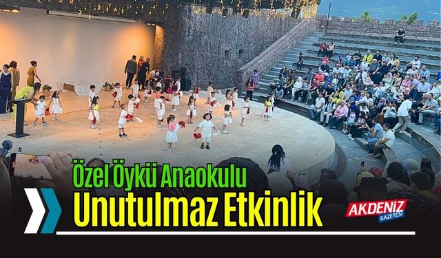 Özel Öykü Anaokulu’nda Mezuniyet Coşkusu