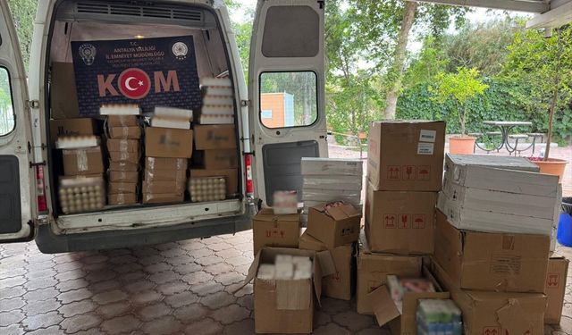 Antalya’da Kaçakçılık ve Organize Suçlara Yönelik Operasyonlar Düzenlendi
