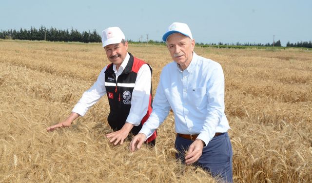 Doğu Akdeniz Tarımsal Araştırma Enstitüsüne ATB Başkanı Bilgiç'ten ziyaret