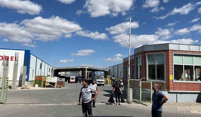 Eskişehir OSB'de Fabrika Yangını