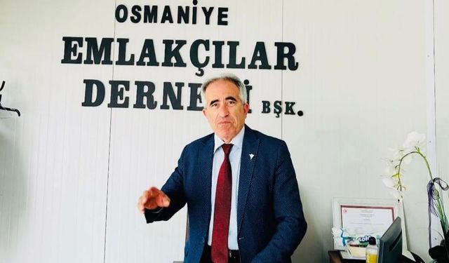 Osmaniye Emlakçılar Derneği Başkanı  Altundemir'den kutlama mesajı
