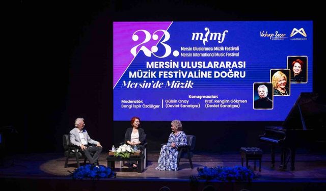 Mersin’de Sanat Dolu Gece: Festival Öncesi Söyleşi Yoğun İlgi Gördü