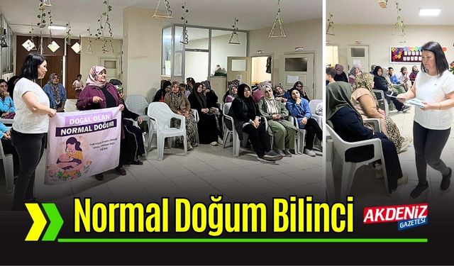Osmaniye'nin Köy ve Mahallelerinde Normal Doğum Eğitimi