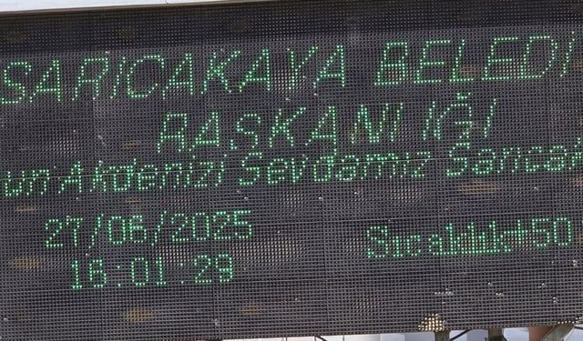 Sarıcakaya’da termometreler 50 dereceyi gösterdi