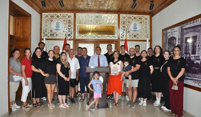 Silifke Kaymakamı Aslaner, Alman Halk Oyunları Ekibini Ağırladı