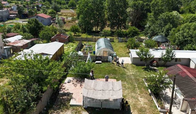 Sinop'ta "Üreten Çocuklar Köyü" Açıldı
