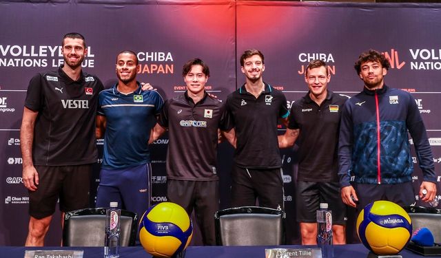 2025 VNL 3. Hafta Maçları Öncesi Basın Toplantısı Chiba'da Yapıldı