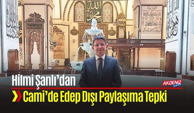 Cami Adabına Uymayan Sosyal Medya Paylaşımlarına Sert Tepki