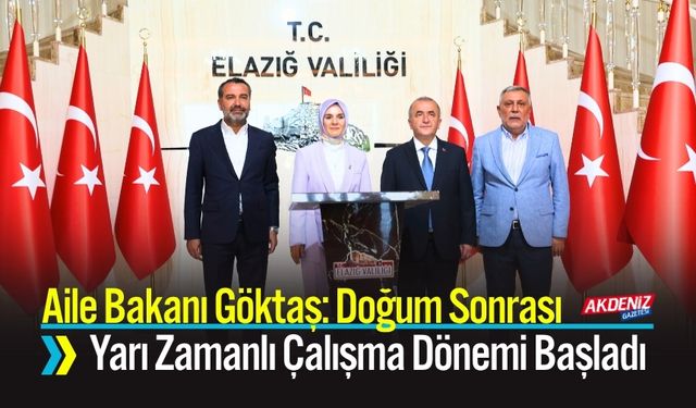 Doğum Sonrası Yarı Zamanlı Çalışma Dönemi Başladı