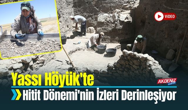 Yassı Höyük'te Geç Tunç Çağı'na Ait Dev Yapı ve Silolar Ortaya Çıktı