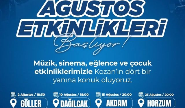 Kozan Belediyesi’nden Yaylalara Sanat Şöleni