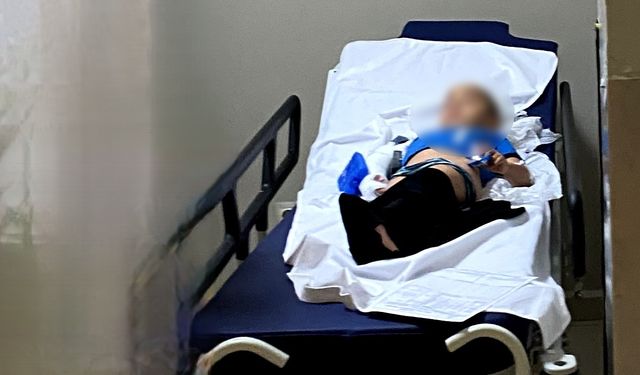 Küçük çocuk balkondan balkona düştü