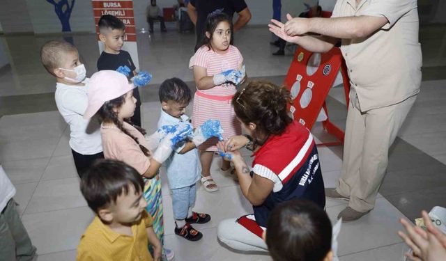 LÖDER ve Bursa Büyükşehir'den Lösemili Çocuklara Moral