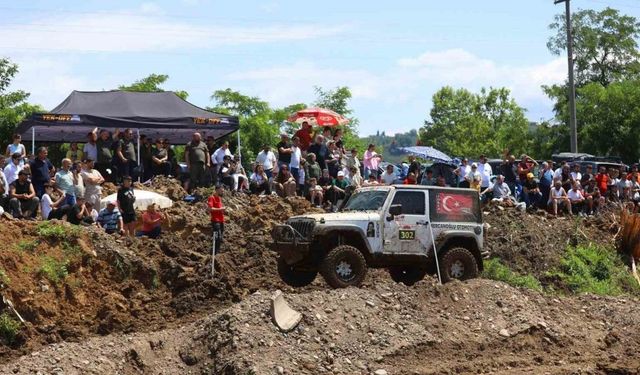 Ordu'da Off-Road Heyecanı Doruklara Çıktı