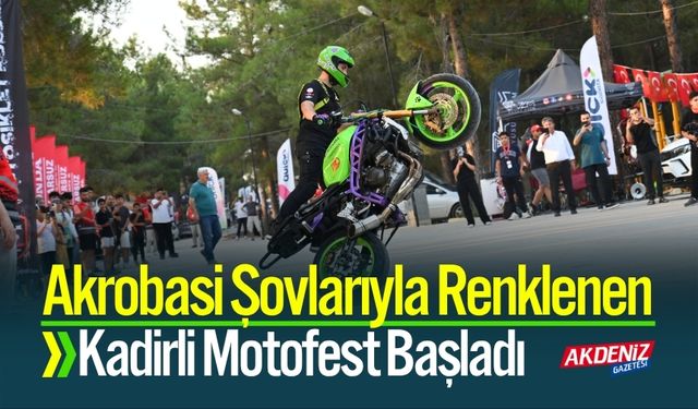 Osmaniye'de "Motofest" coşkusu: Almanya, Irak, Rusya, İran ve Bulgaristan'lılar Osmaniye'de