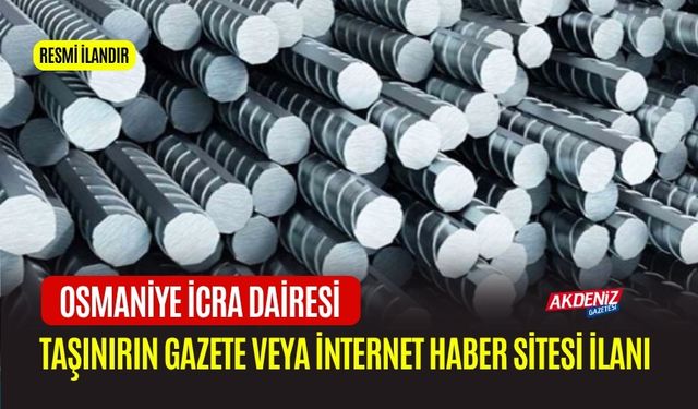 TAŞINIRIN GAZETE VEYA İNTERNET HABER SİTESİ İLANI