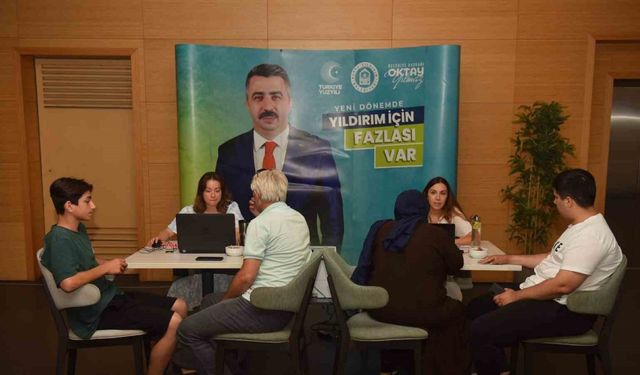 Yıldırım Belediyesi’nden Tercih Desteği