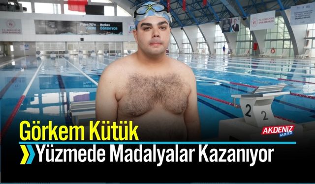 Görkem Kütük Yüzmede Madalyalar Kazanıyor