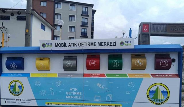 Mobil Atık Merkezi Doldu, Vatandaşlar Tepkili