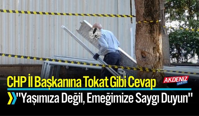 Bülent Sarı'ya Cevap:"Yaşımıza Değil, Emeğimize Saygı Duyun"