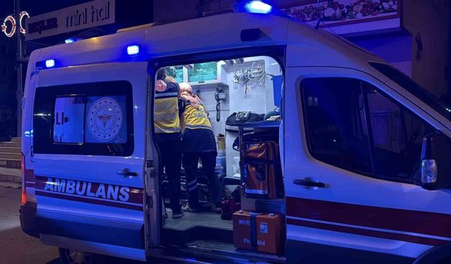 Araç içerisinde meydana gelen patlamada 3 çocuk yaralandı