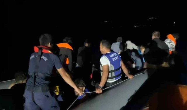 Çanakkale’de 43 kaçak göçmen yakalandı