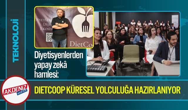 Diyetisyenlerden yapay zekâ hamlesi: DietCoop