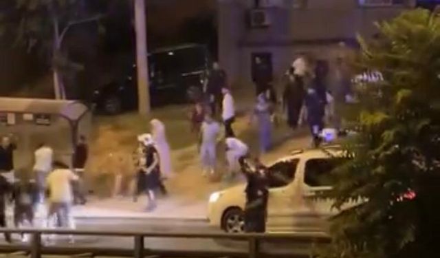 Düğün sonrası meydan muharebesi gibi kavga