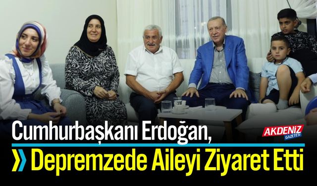 300 Bin Konut Teslimi Sonrası Erdoğan’dan Anlamlı Ziyaret