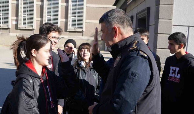 Erzurum Emniyet Müdürü; "Okullar bizim kırmızı çizgimiz"