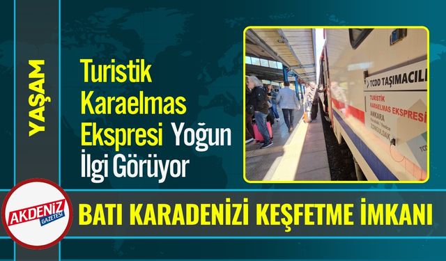 Turistik Karaelmas Ekspresi  Yoğun İlgi Görüyor