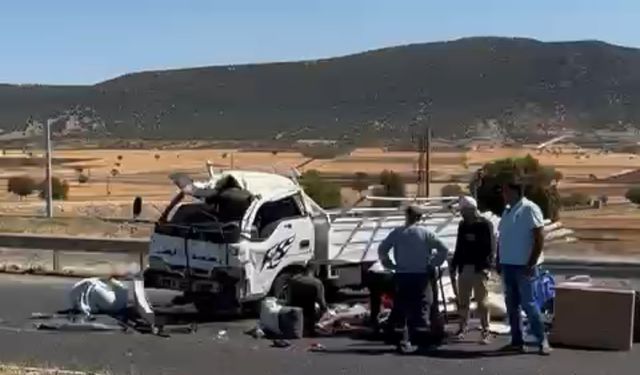 Kahramanmaraş'ta Trafik Kazası: 2 Yaralı