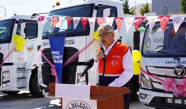 Kahta Belediyesi, Tarihinin En Büyük Araç Alımını Yaptı