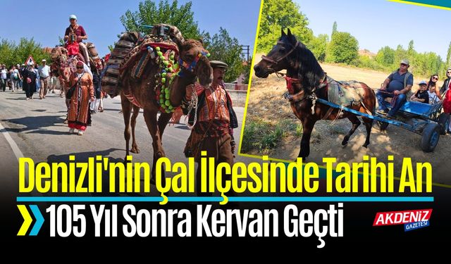 Denizli'de Tarih 105 Yıl Sonra Tekerrür Etti