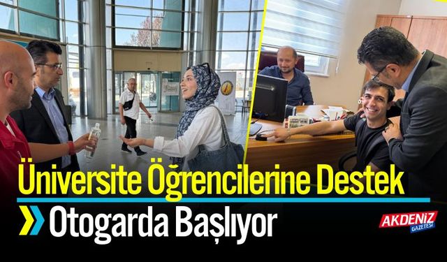 Kütahya’da Üniversite Öğrencilerine Destek Otogarda Başlıyor