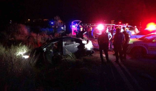 Malatya’da "dur" ihtarına uymayan araç kaza yaptı: 4 yaralı