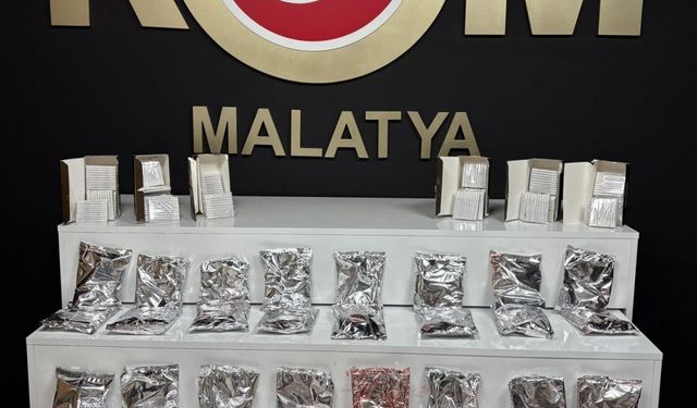 Malatya’da kaçakçılık operasyonu
