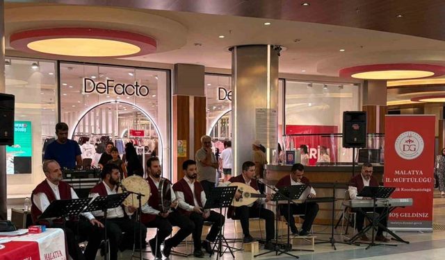 MalatyaPark AVM'de Mevlit Kandili Programı