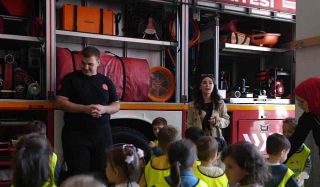 Minikler hem eğlendi hem öğrendi