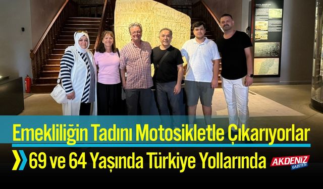 Emekliliğin Tadını Motosikletle Çıkarıyorlar