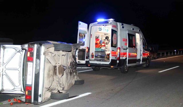 Sivas’ta zincirleme trafik kazası: 1’i ağır 10 yaralı