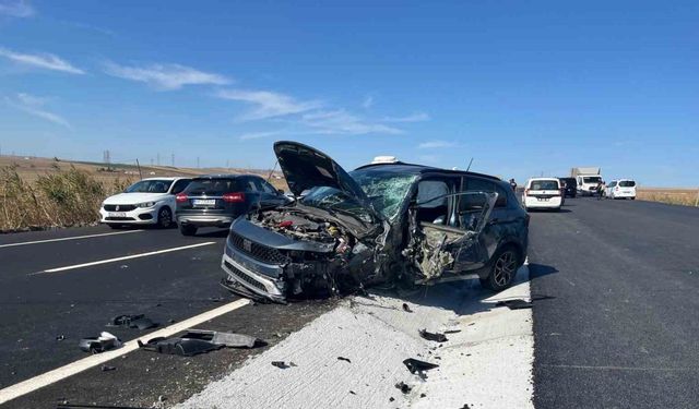 Tekirdağ Çorlu’da Zincirleme Kaza: 6 Yaralı