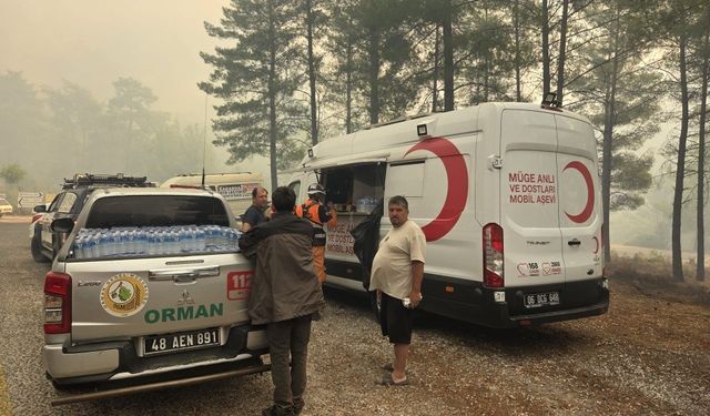 Türk Kızılay’dan orman yangınlarına müdahale çalışmalarına destek