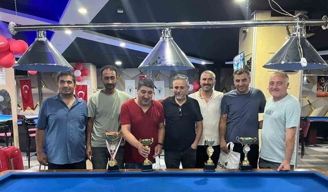 Yozgat’ta Bilardo Turnuvasına Büyük İlgi