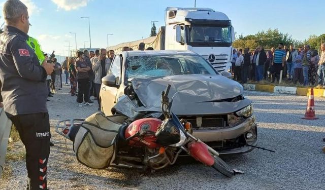 Sarıgöl’de Feci Kaza: Motosiklet Sürücüsü Hayatını Kaybetti