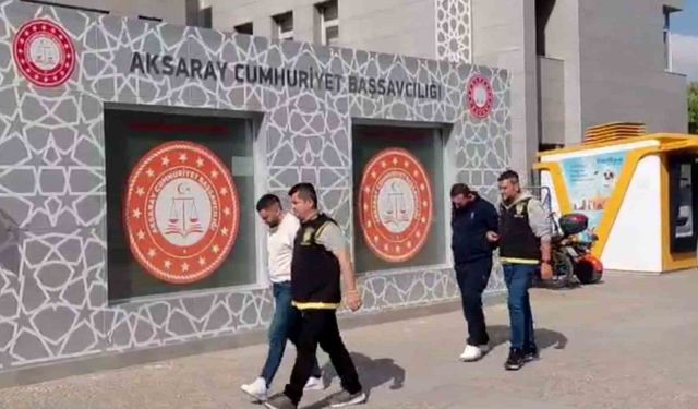 Aksaray’da sahte altın dolandırıcıları kıskıvrak yakalandı